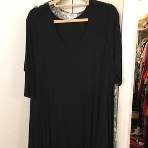 Zig Zag Stripe Flare Top